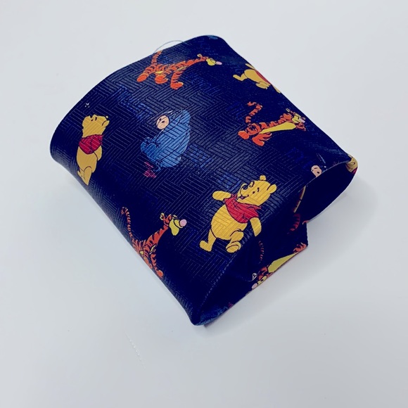 Disney | Dark Blue POOH 100% Polyester Necktie | Winnie The Pooh Series Collect - Picture 6 of 6